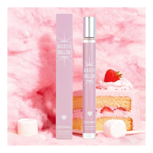 🍥 Parfum de poche Marshmallow – D’Donna- Eau de Parfum – 35 ml