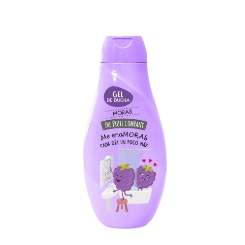 Gel Douche Mûre – The Fruit Company- 600 ml « Me enaMORAS cada día un poco más »