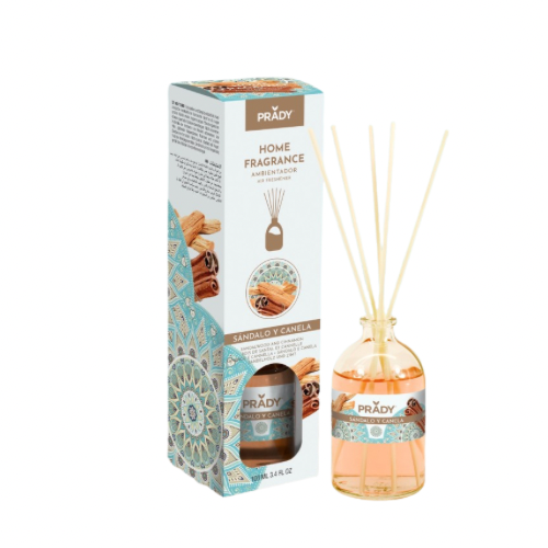 Mikado Parfumé Bois de Santal & Cannelle - Prady - 100 ml