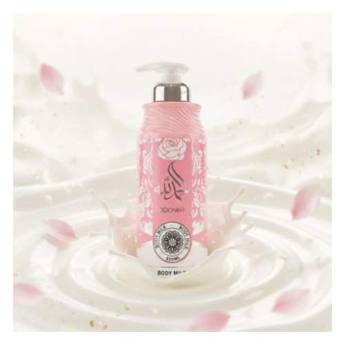 🌸 Lait Corporel Yara Rose – 520 ml -D’Donna