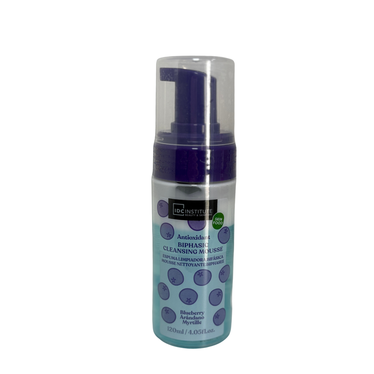 Mousse nettoyante  biphasée pour le visage - Skin Food - 120ml