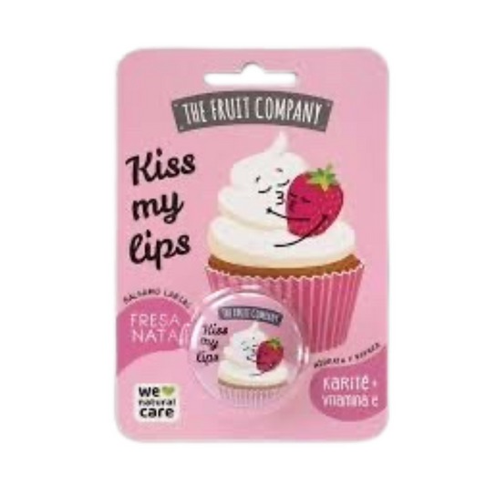 Baume à lèvres fraise chantilly - Kiss my Lips - The Fruit Company
