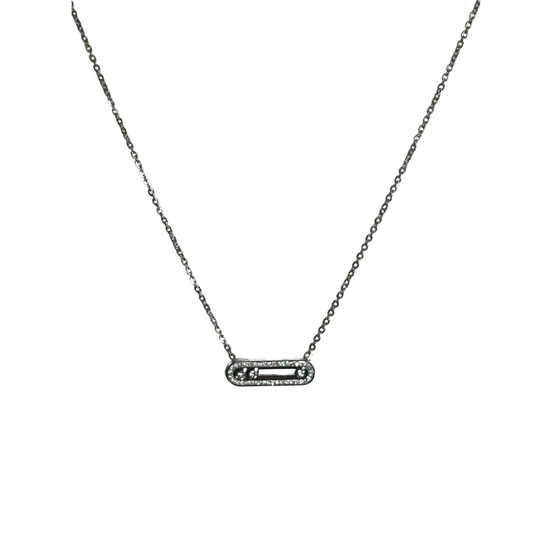 Collier LOVIA ♥ - Argenté en acier inoxydable